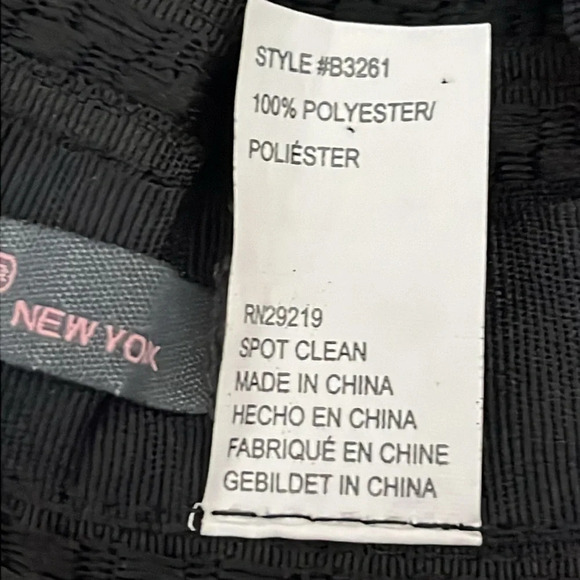 Betmar NY Coconut Ring Safari Sun Hat in Black - One Size Fits Most - Picture 6 of 6